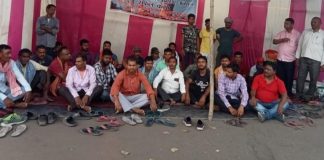 बोकारो में विस्थापितों की अनिश्चिकालीन भूख हड़ताल