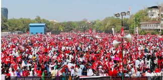 मजदूर-किसान रैली : किसानों को एमएसपी और मजदूरों को पेंशन दे सरकार