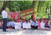 उत्तराखंड में विभिन्न माँगों को लेकर मजदूरों का धरना