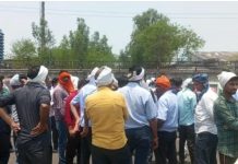 हरियाणा के कैथल में सर्व कर्मचारी संघ ने किया आंदोलनरत पहलवानों का समर्थन