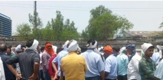 हरियाणा के कैथल में सर्व कर्मचारी संघ ने किया आंदोलनरत पहलवानों का समर्थन