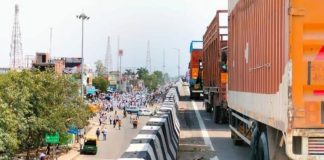 सूरजमुखी के एमएसपी की मॉंग हुई तेज, किसानों ने किया चंडीगढ़-दिल्ली नेशनल हाइवे जाम