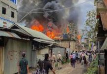 मणिपुर में सरकारी उकसावे व छिपे समर्थन से चल रहा है दंगा