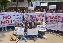 मणिपुर के मामले में राष्ट्रपति से हस्तक्षेप का अनुरोध