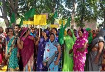 खिरिया बाग में 265 दिनों से आंदोलन अनवरत जारी Khiriabagh Aandolan