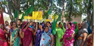 खिरिया बाग में 265 दिनों से आंदोलन अनवरत जारी Khiriabagh Aandolan