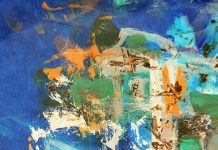 हम आंदोलित पानी की आवाज़ सुनें! पेंटिंग- कौशलेश पांडेय