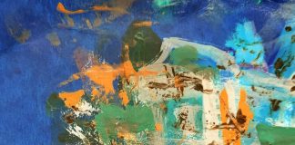 हम आंदोलित पानी की आवाज़ सुनें! पेंटिंग- कौशलेश पांडेय