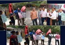 फरीदाबाद में मणिपुर के मसले पर विरोध जता रहे लोगों पर हमला