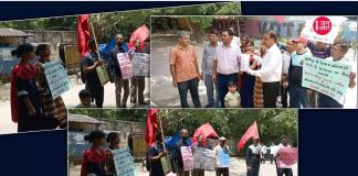 फरीदाबाद में मणिपुर के मसले पर विरोध जता रहे लोगों पर हमला