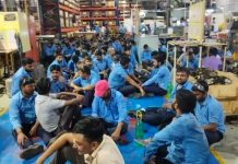 पुनः आंदोलन की राह पर प्रोटेरिअल कंपनी के मजदूर