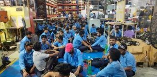 पुनः आंदोलन की राह पर प्रोटेरिअल कंपनी के मजदूर