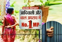 आदिवासियों के खिलाफ अपराध में मध्यप्रदेश अव्वल
