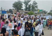 मणिपुर में हुई हिंसक घटनाओं और महिलाओं के साथ बर्बरता का पंजाब में तीखा विरोध