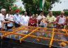 बॅंटवारे में मारे गए लोगों को श्रद्धांजलि अर्पित की गयी