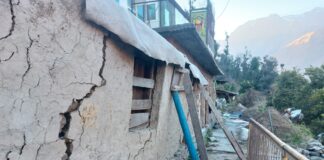 जोशीमठ का धॅंसना अभी रुका नहीं है