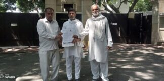 दिल्ली देहात के किसानों ने दिल्ली सरकार द्वारा प्रस्तावित सर्किल रेट को लागू कराने के लिए दिया ज्ञापन