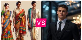 स्वदेशीकरण की राजनीति के विरोधाभाष indian culture vs Western culture image