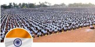 धर्मनिरपेक्षता के बिना संघियों का तिरंगा प्रेम ! rss with indian flag