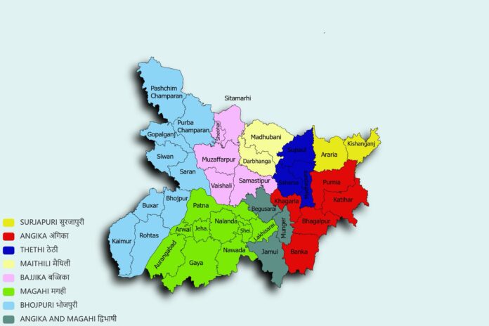 bihar map बिहार