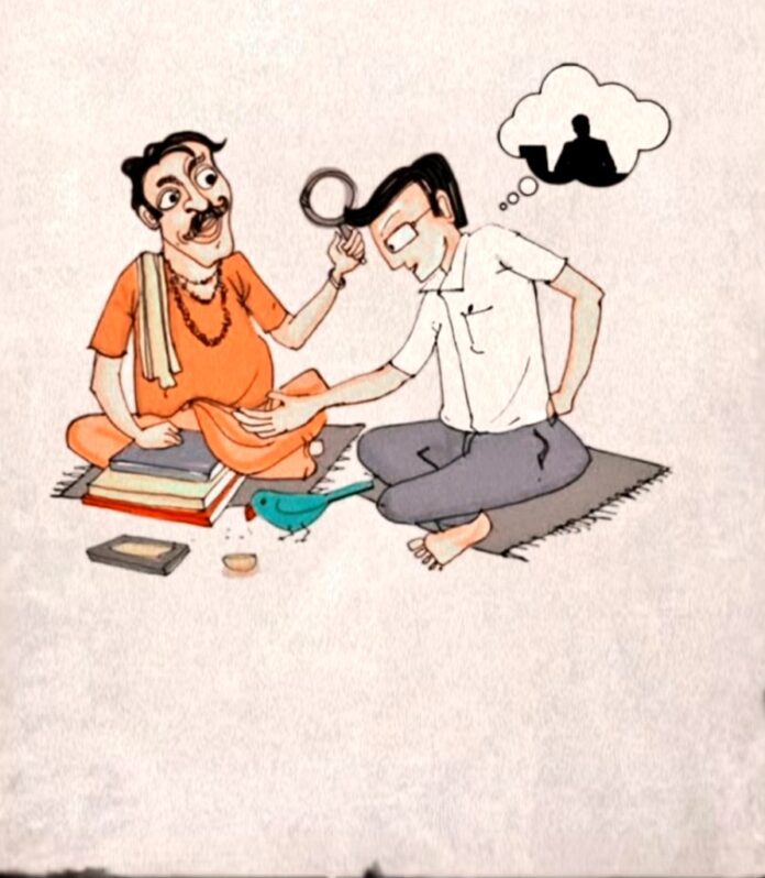 India and superstitions -