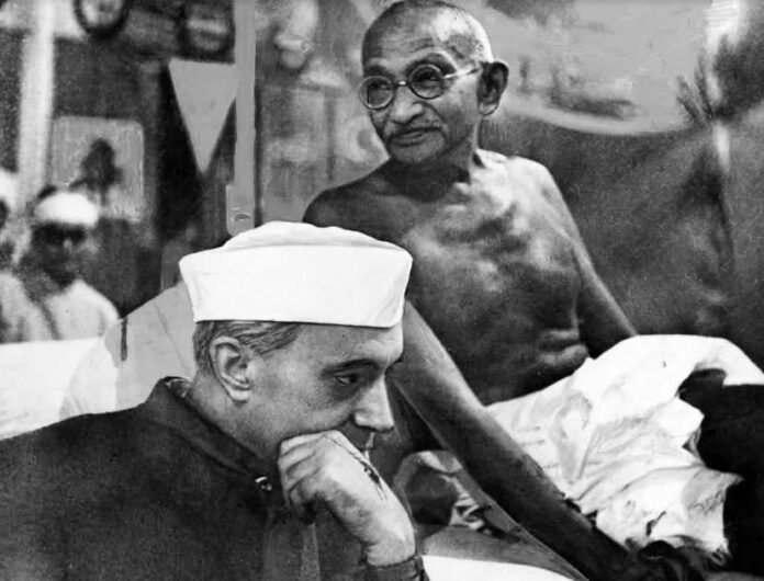 Gandhi and Nehru