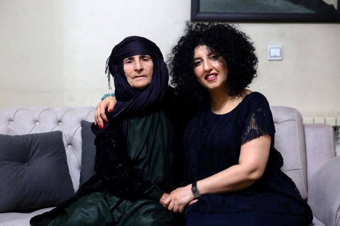 Nobel Peace Prize winner Nargis Mohammadi