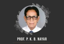 Prof. P. K. B. Nayar (1929–2026) – B K Nagla Prof. P. K. B. Nayar (1929–2026)