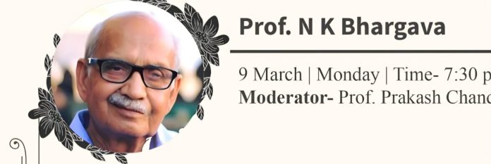 Prof. Naresh Kumar Bhargava