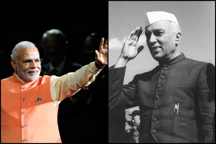 nehru vs modi nehru vs modi