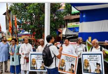 अल्बर्ट एक्का चौक पर SIR के खिलाफ प्रदर्शन, नागरिकता जांच का विरोध Protest against SIR at Albert Ekka Chowk, protest against citizenship test