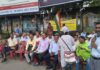 ज्ञानेश कुमार को बर्खास्त करो, SIR रद्द करो के नारे के साथ प्रदर्शन एवं सभा Demonstration and meeting with slogans to dismiss Gyanesh Kumar and cancel SIR